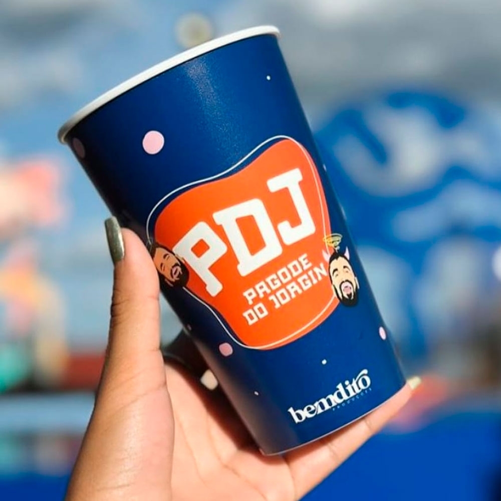 Copo Label 550ML - IMPRESSÃO LABEL