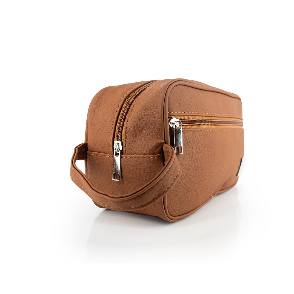 Nécessaire em couro sintético