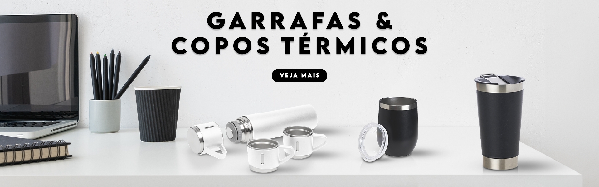 Copo e Garrafa Térmica 